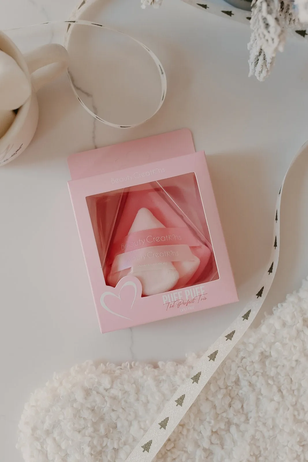 Beauty Creations Pink Powder Puff Makeup Set - FINAL SALE