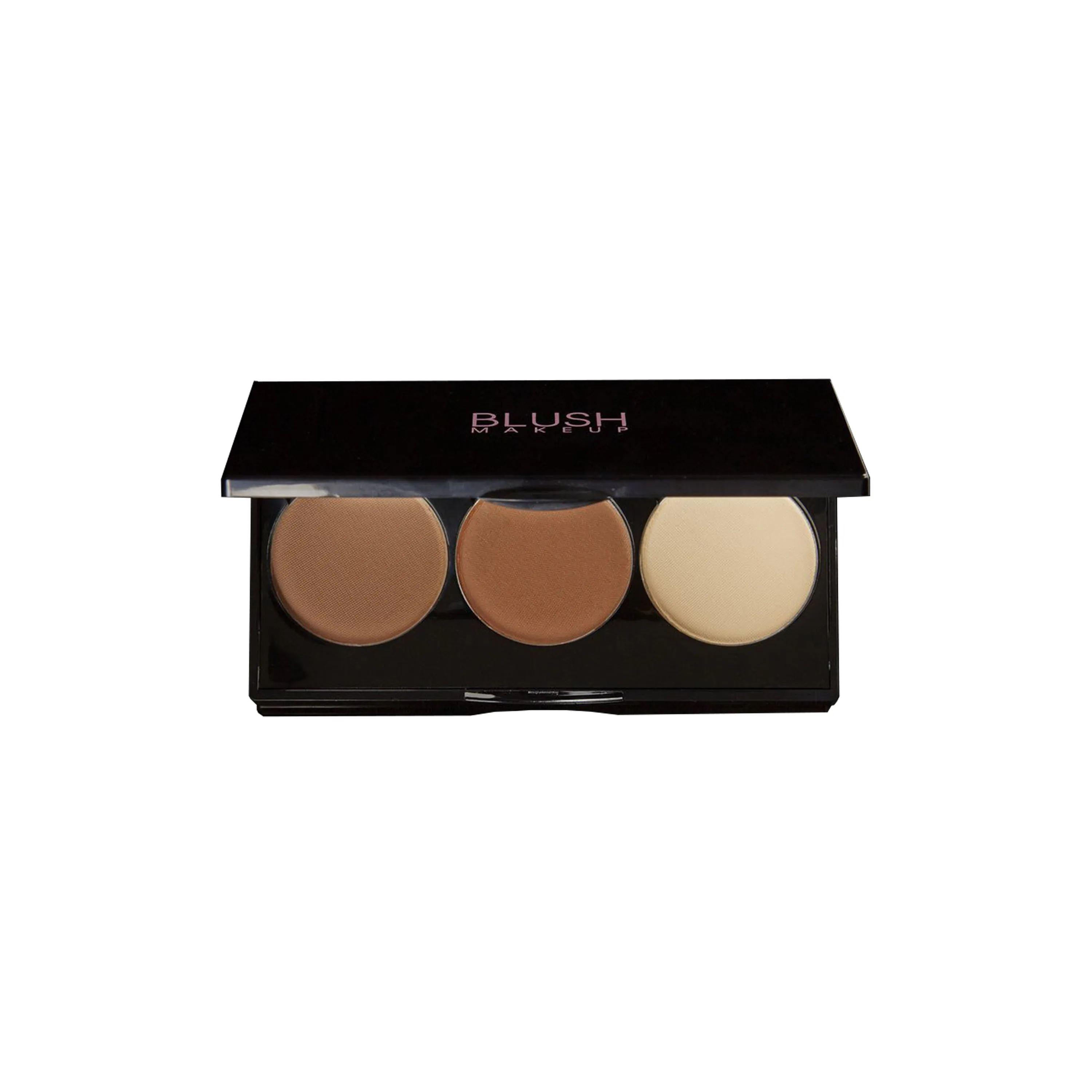 Blush Makeup Cosmetics Contour Palette - 3 Well Powder